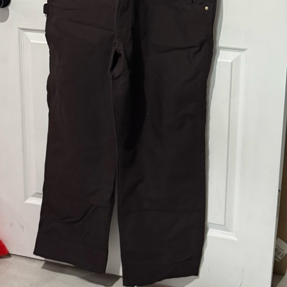 Carhartt Dark Brown Bib Overalls - Picture 3 of 10